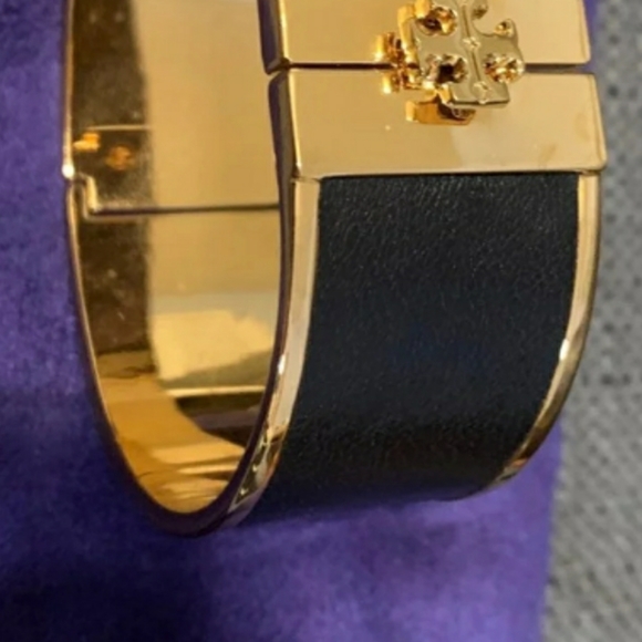 Tory Burch Black Statement Piece Cuff - Picture 6 of 15
